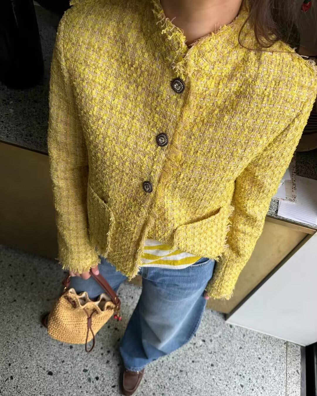Yellow Winter Clothing - Autumn Winter New Elegant Woolen Coat