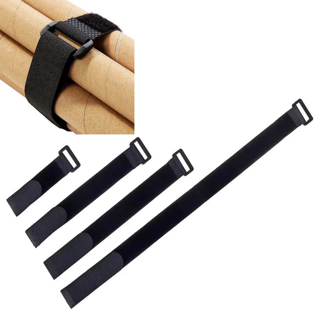 Winter Clothing Bundle - 10Pcs Reusable Hook Loop Nylon Straps