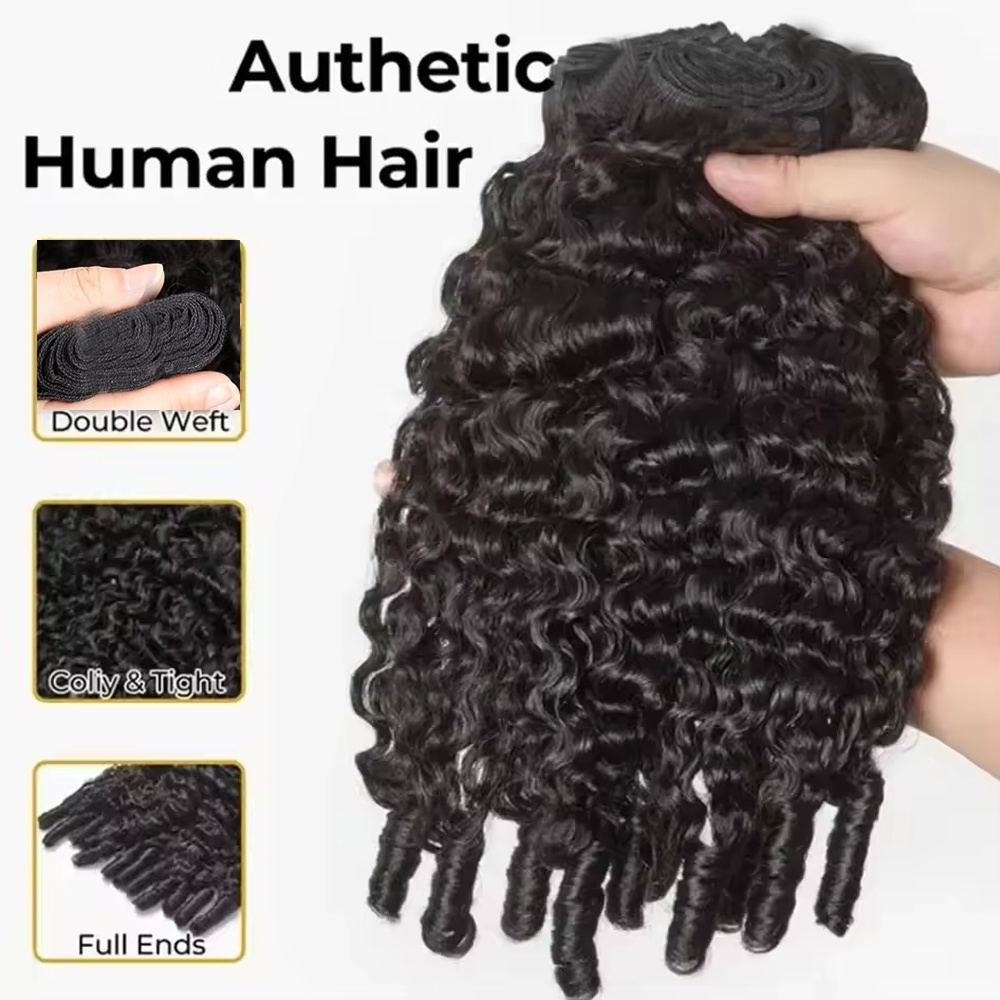 Winter Clothing Bundle - 16A 10-30INCH Unprocessed Burmese Curly Human