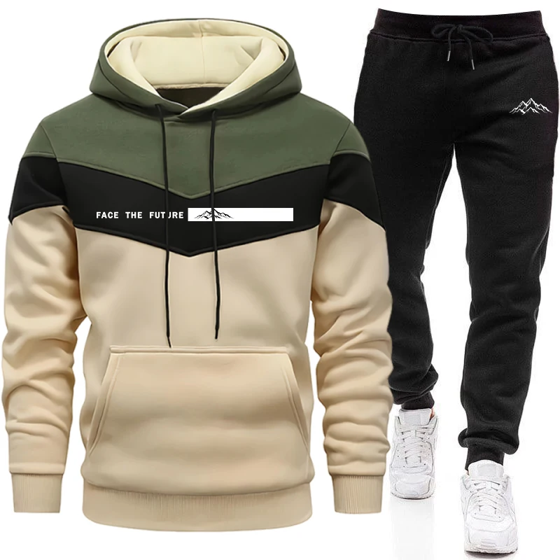 Winter Clothing Men - New Men's Tracksuit Fall Winter Casual