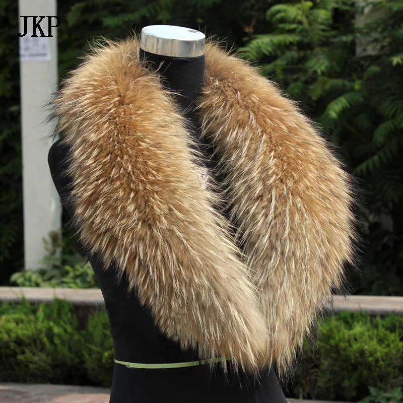 Winter Clothing Color - Natural Fur Collar Real raccoon fur