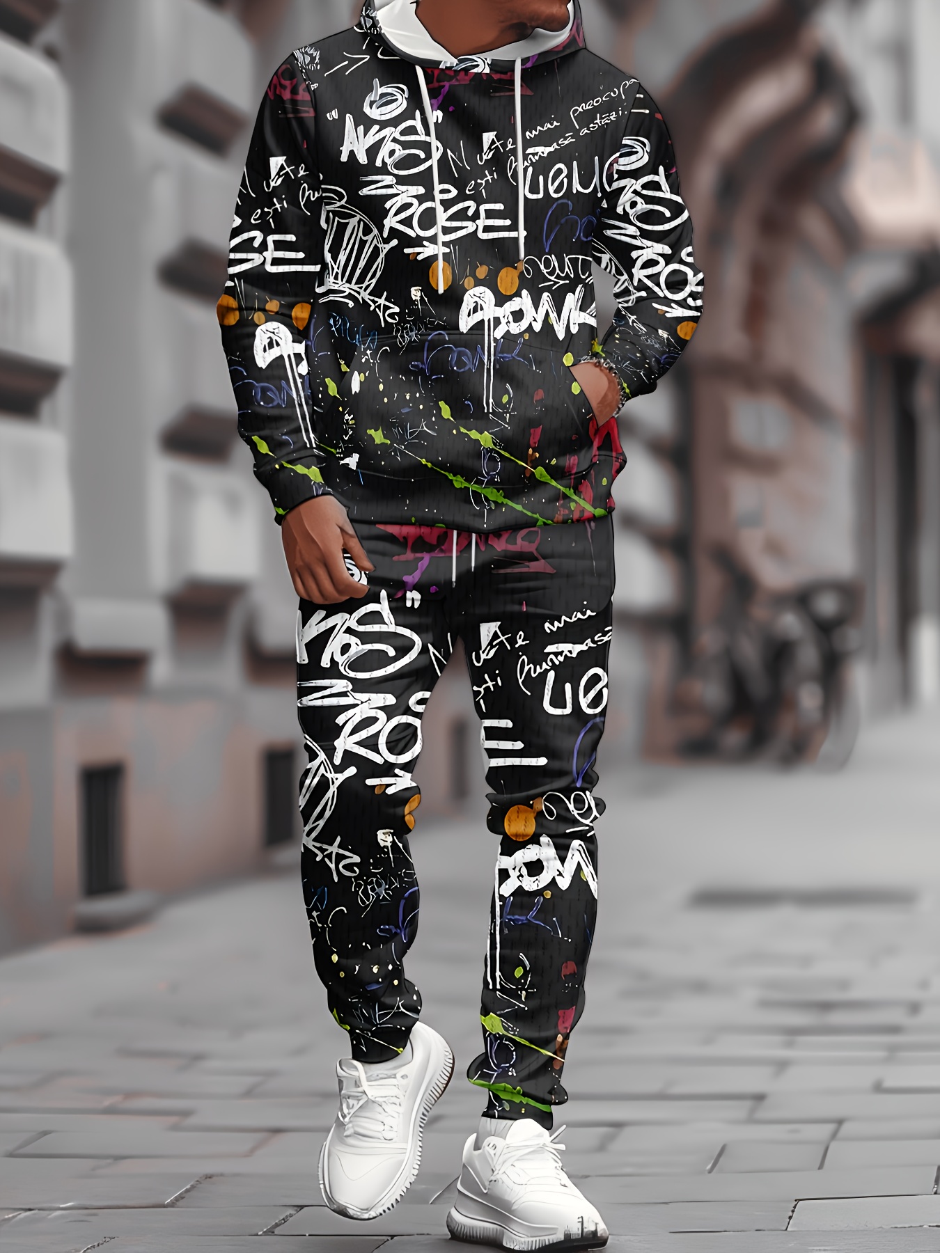 Winter Clothing Men - 2026 Autumn/Winter Men's Hooded Sweatshirt Set