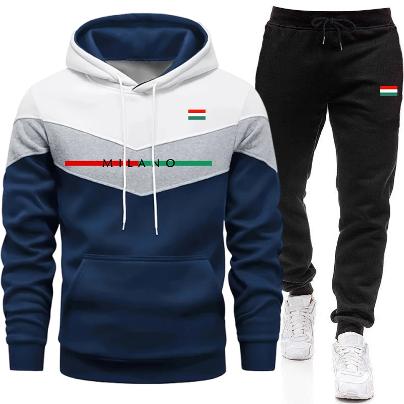 Winter Clothing Color - Quality Tracksuit for Man Casual Tri