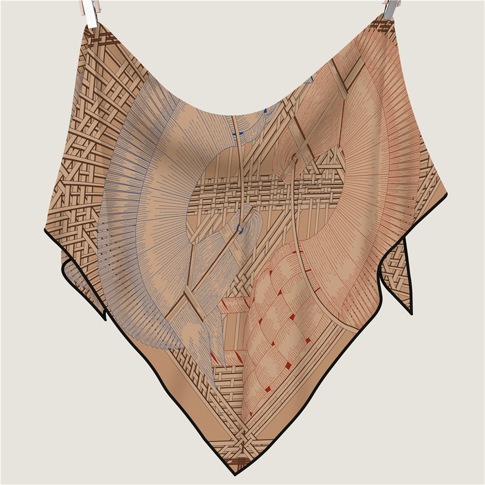 Winter Clothing Hong Kong - Triangle Shawls Winter Warm Scarfs Hand