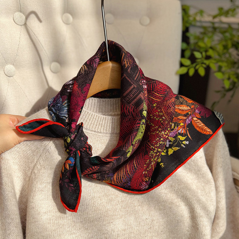 Double Faced Printed Scarf Lux - Winter Clothing Hong Kong review and price
