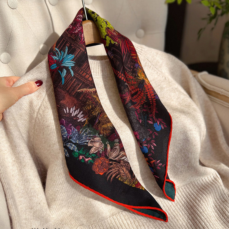 Double Faced Printed Scarf Lux - Winter Clothing Hong Kong review and price