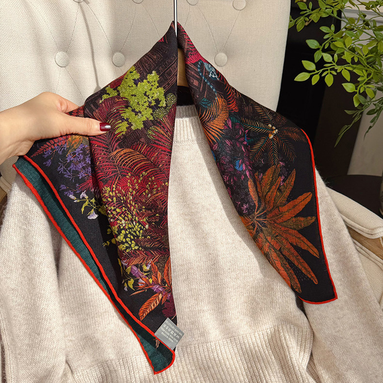 Double Faced Printed Scarf Lux - Winter Clothing Hong Kong review and price