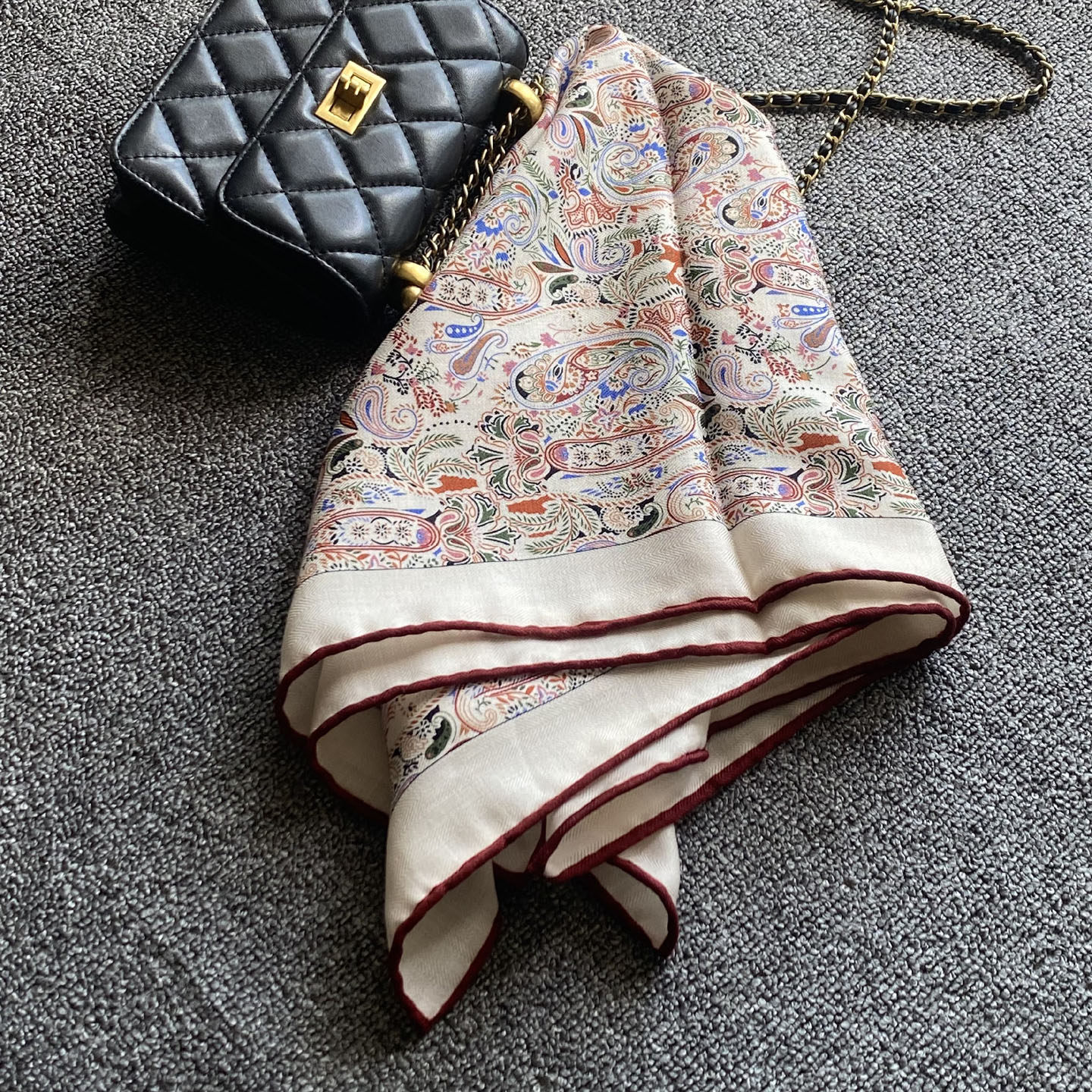 Double Sided Scarf Luxury Wint - Winter Clothing Hong Kong review and price