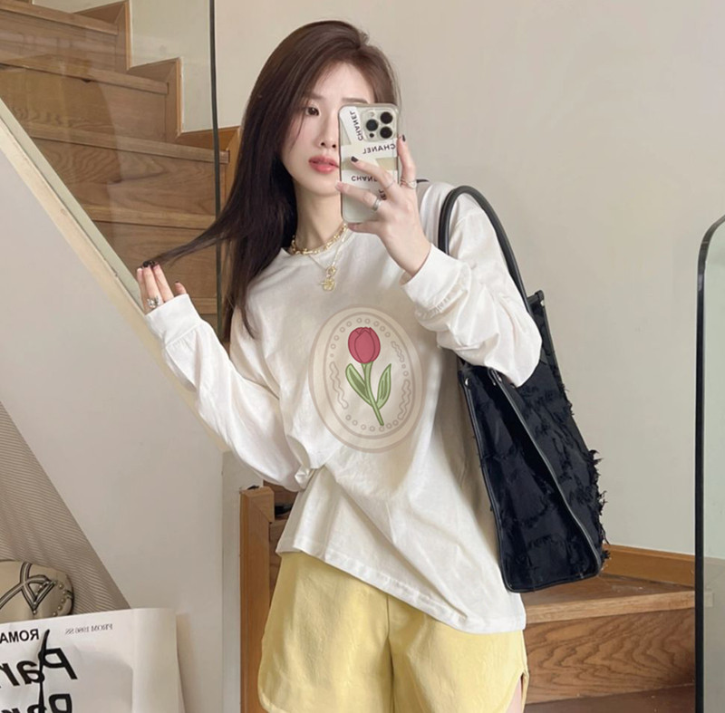 Women'S Sweat-Shirts Vintage C - Yellow Winter Clothing review and price