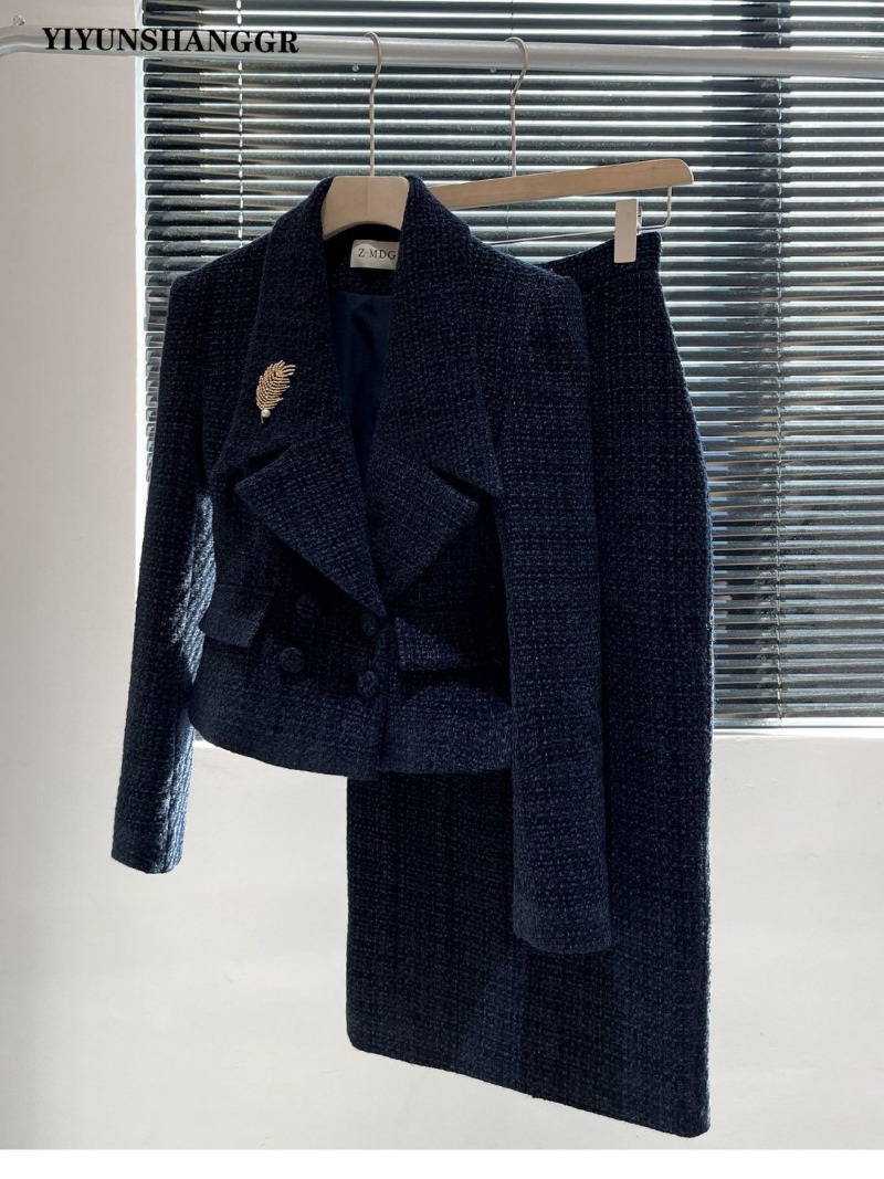 New Autumn Winter Tweed Women' - Winter Clothing Color review and price