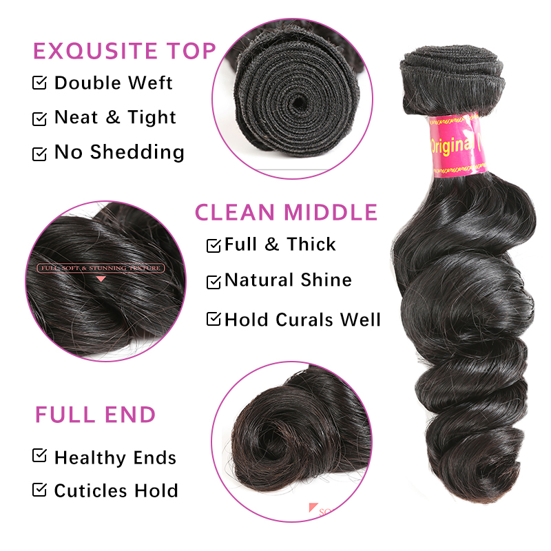 Ali Queen Hair 10A Grade Loose - Winter Clothing Bundle review and price