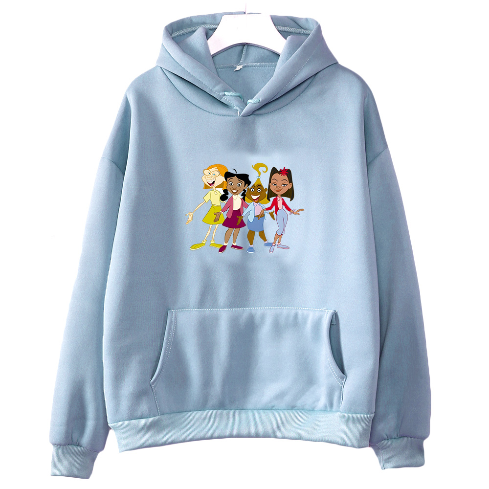Cartoon Proud Family Hooded Sh - Winter Clothing Drawing review and price