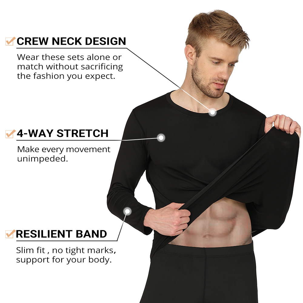 Men's Winter Thermal Underwear - Thermal Base Layer review and price