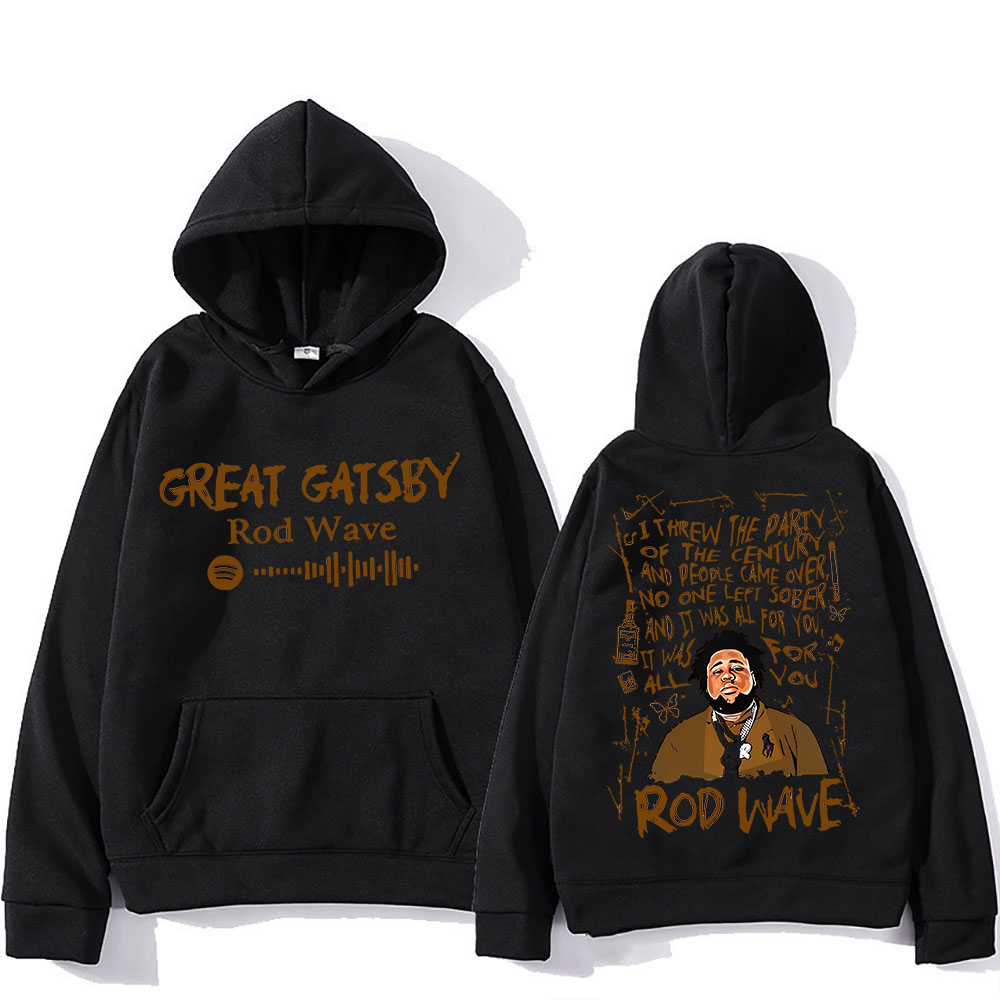 Rod Wave Graphic Printing Hood - Winter Clothing Drawing review and price