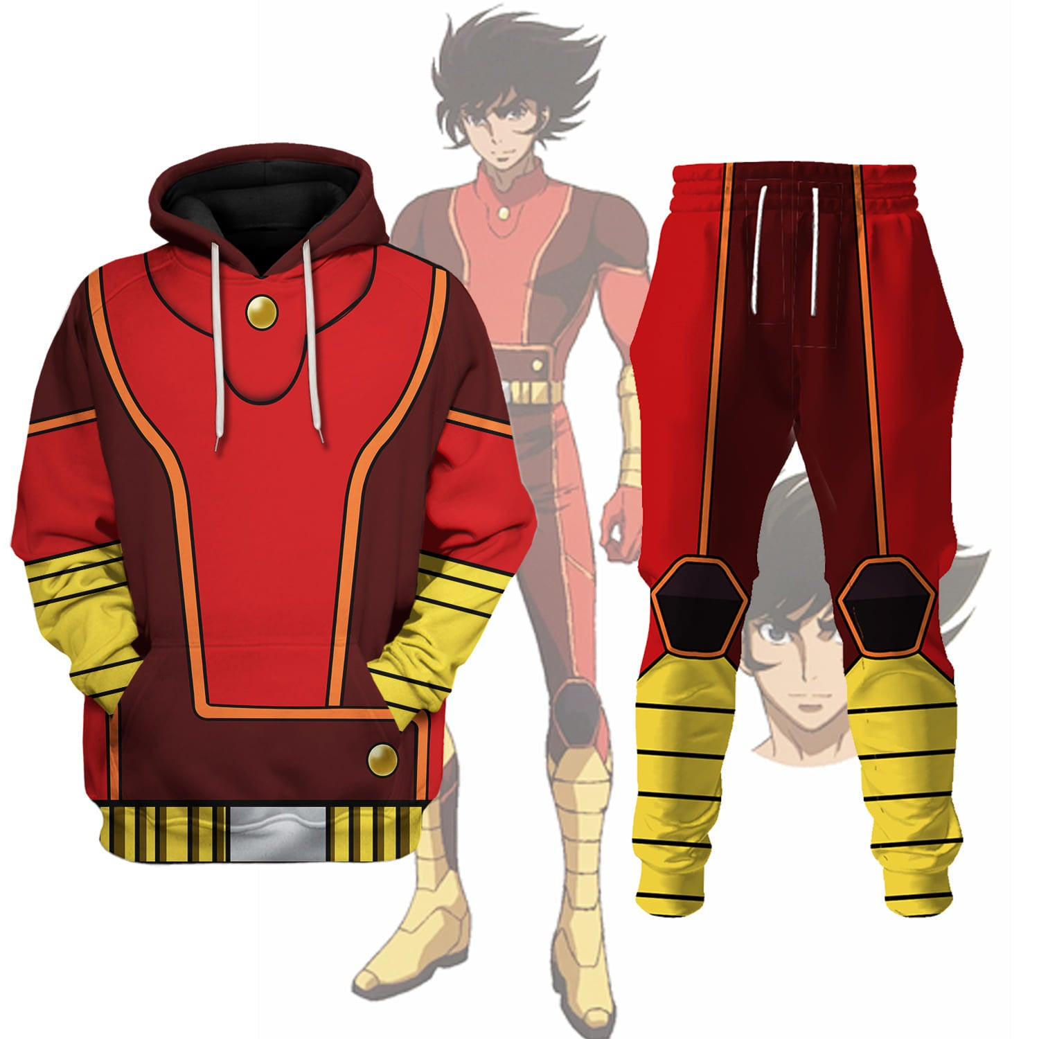 Anime Mazinger Z Cosplay 3D Pr - Winter Clothing Men review and price