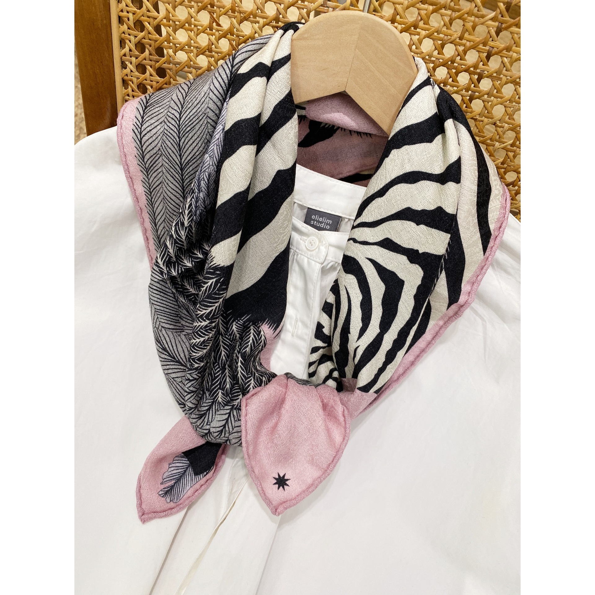 Double Side Silk Wool Scarf Wo - Winter Clothing Hong Kong review and price