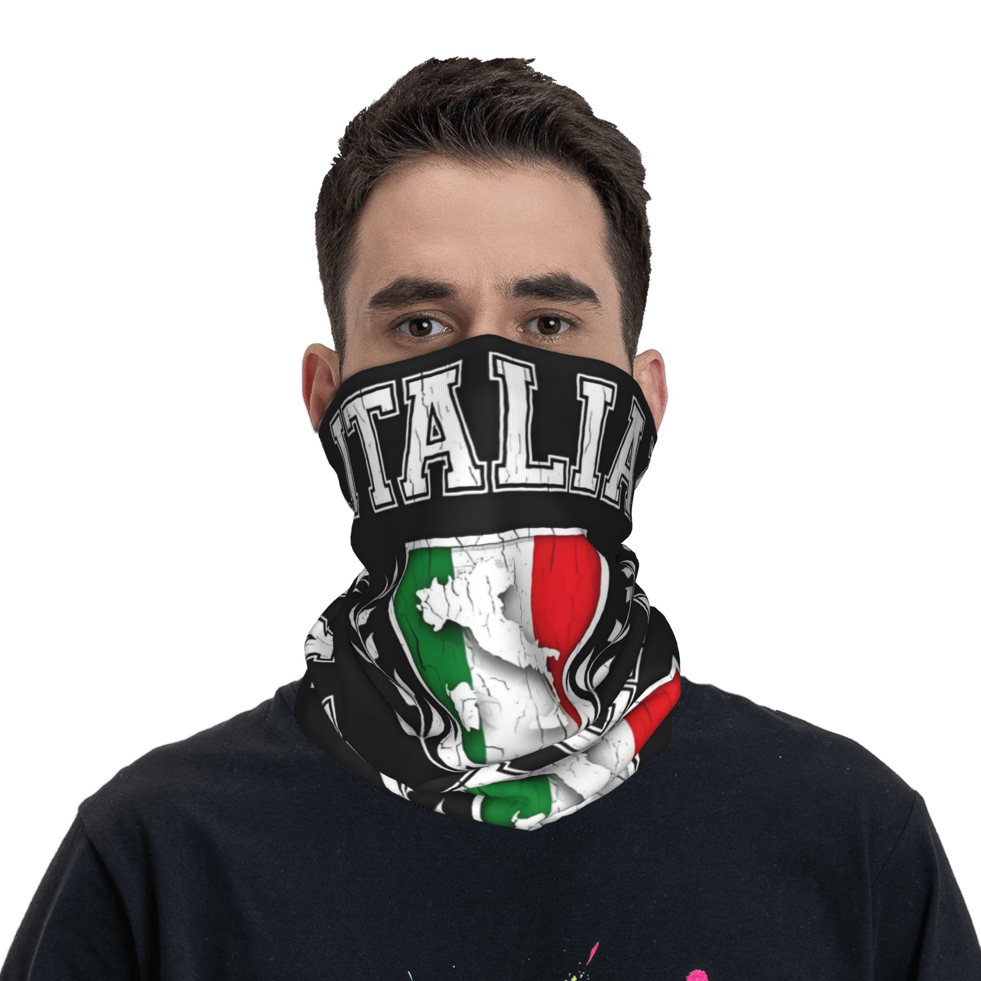 Custom Italy Flag Bandana Neck - Winter Clothing For Sale review and price