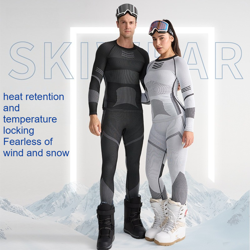 Ski Base Layer Set Men Women T - Thermal Base Layer review and price