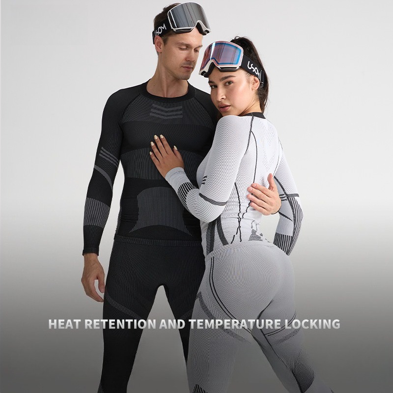 Ski Base Layer Set Men Women T - Thermal Base Layer review and price