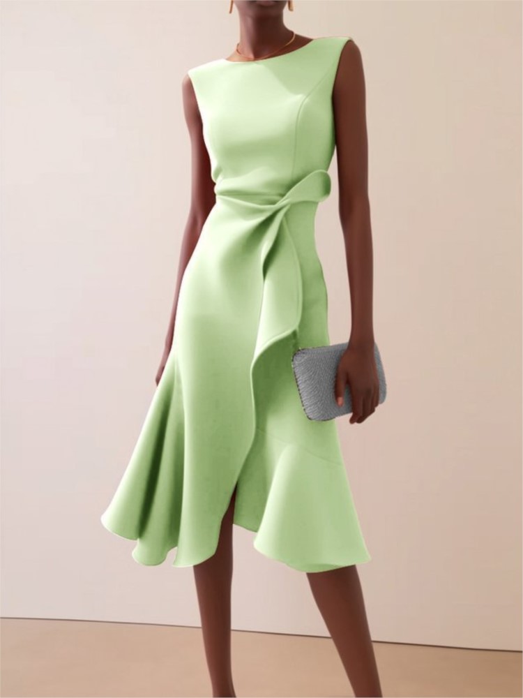 Elegant Women's Evening Dress  - Winter Clothing Drawing review and price