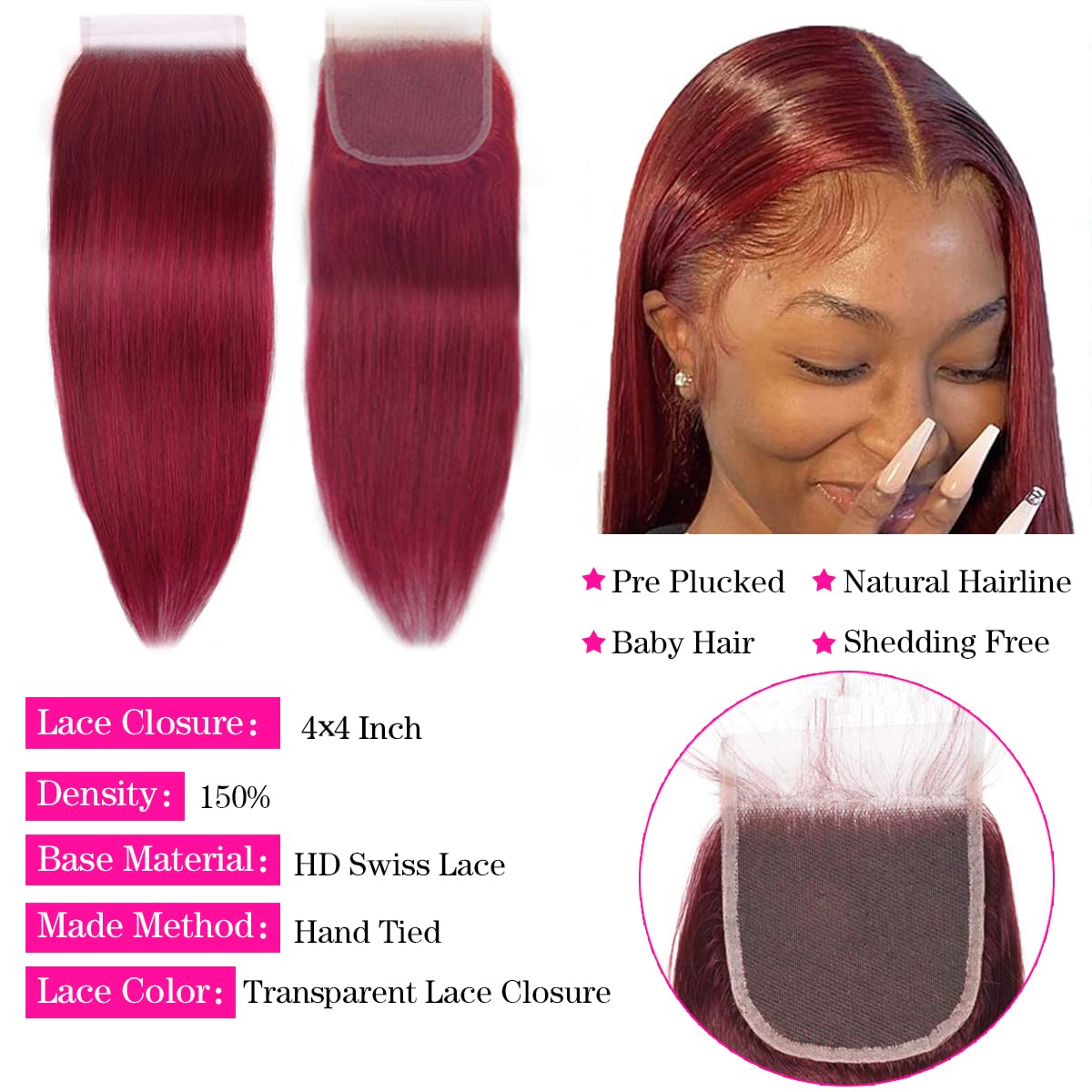 Burgundy 99J Human Hair Bundle - Winter Clothing Bundle review and price