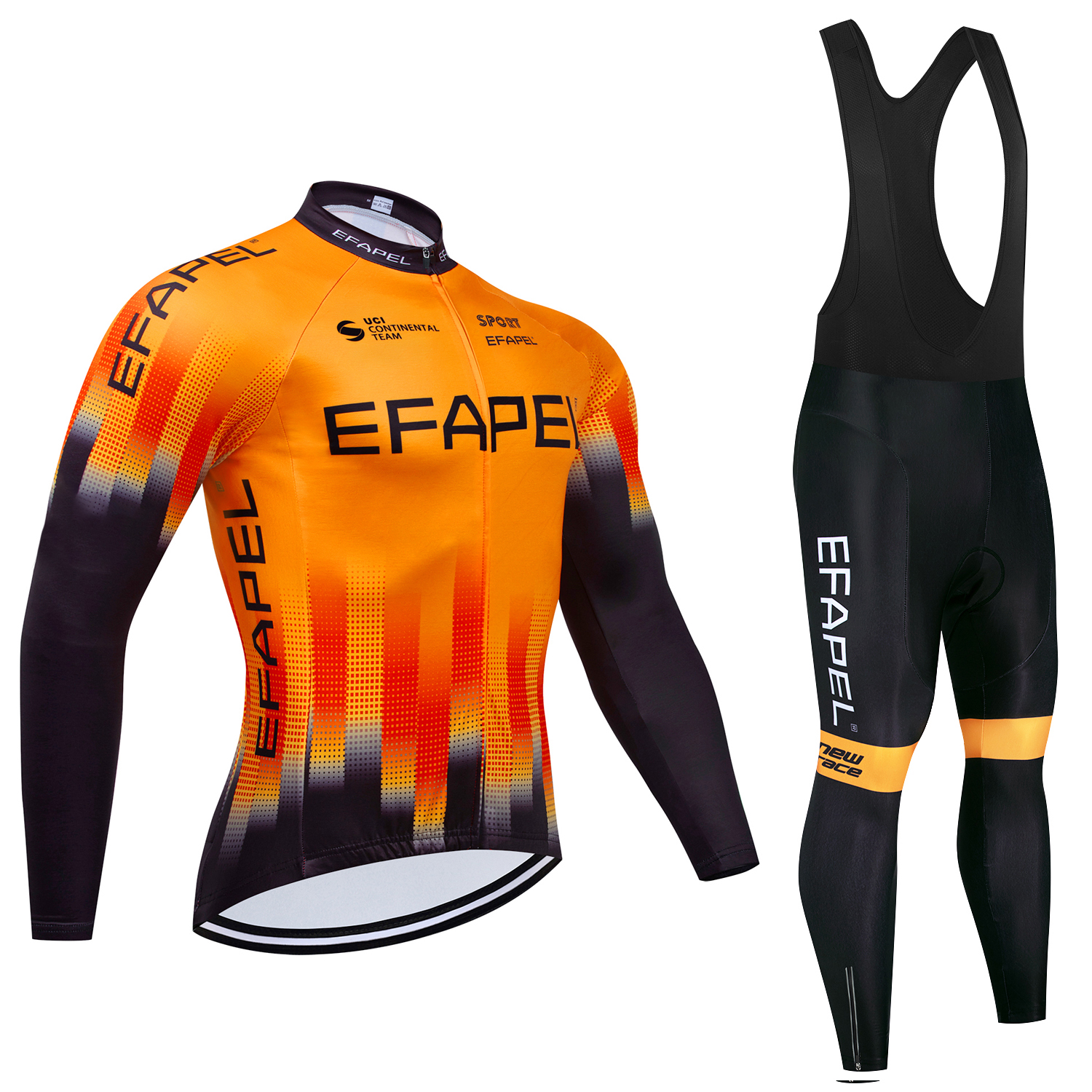 Fluor Yellow Cycling  Jersey E - Yellow Winter Clothing review and price