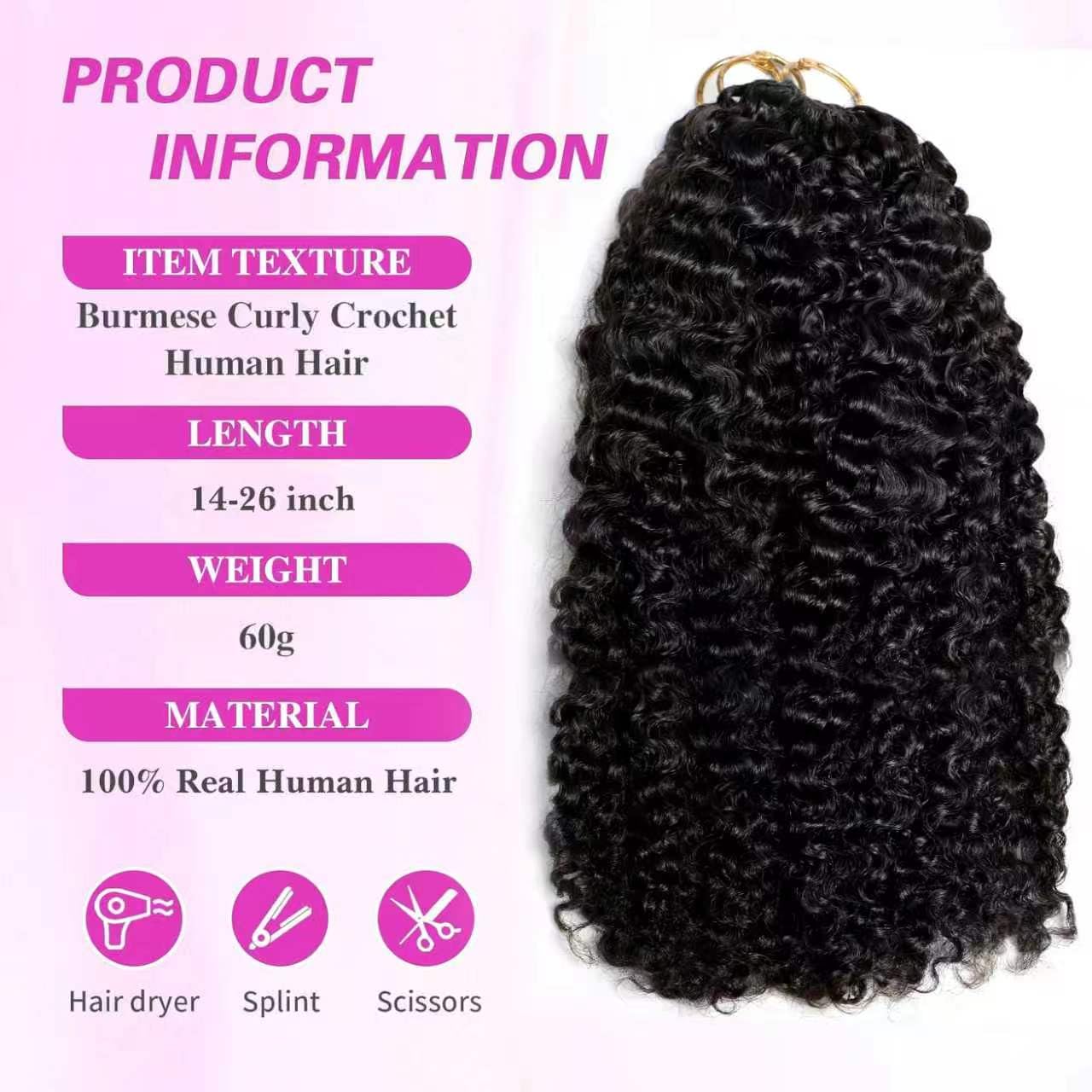 Feather Crochet Human Hair 30  - Winter Clothing Bundle review and price