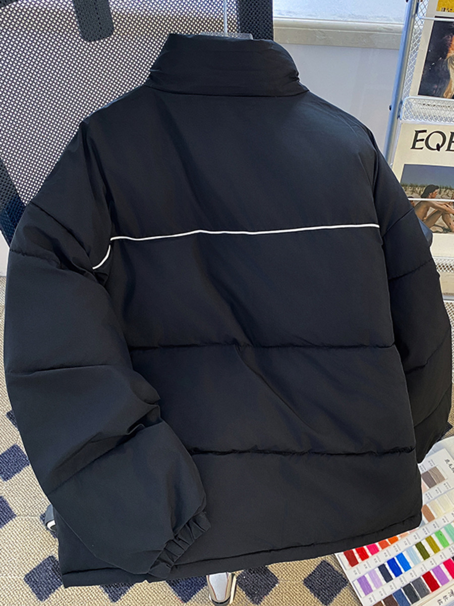 Retro Stand Up Collar Cotton P - Winter Clothing Hong Kong review and price