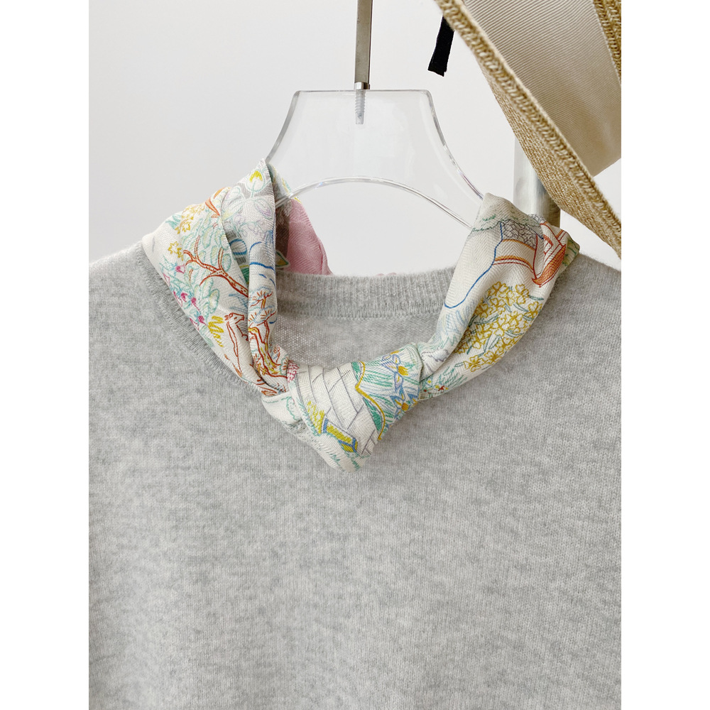 Double Face Scarf Women Silk W - Winter Clothing Hong Kong review and price