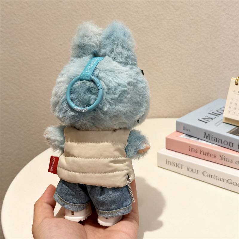 For 15 17cm Labubu Doll Solid  - Winter Clothing Color review and price