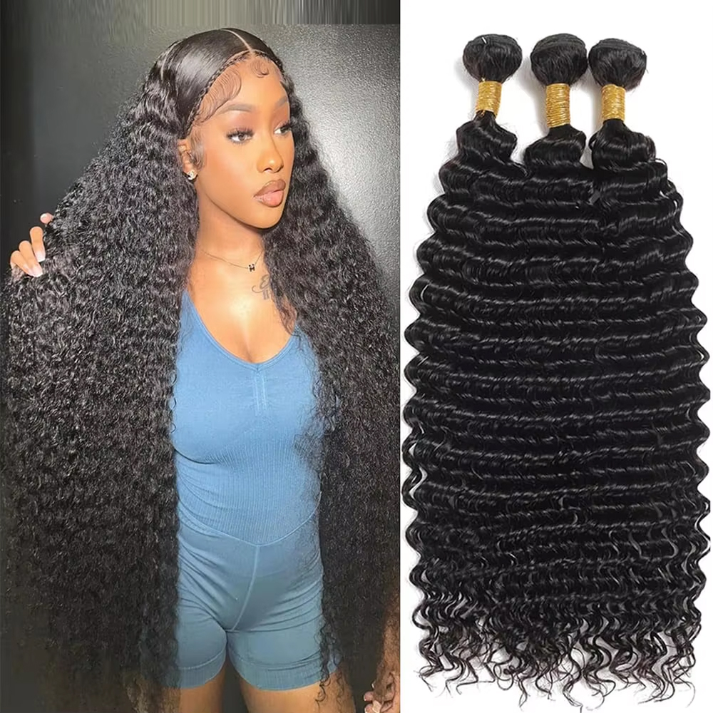 Deep Wave Bundles Human Hair B - Winter Clothing Bundle review and price