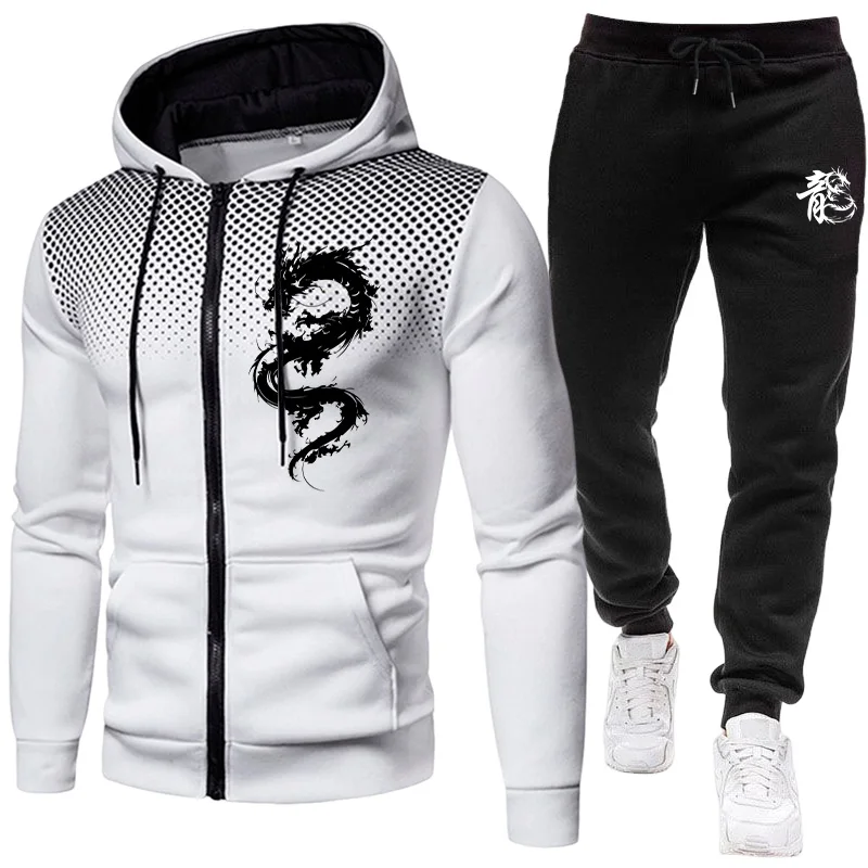 Men's Paris Dragon Pattern Fas - Winter Clothing Men review and price