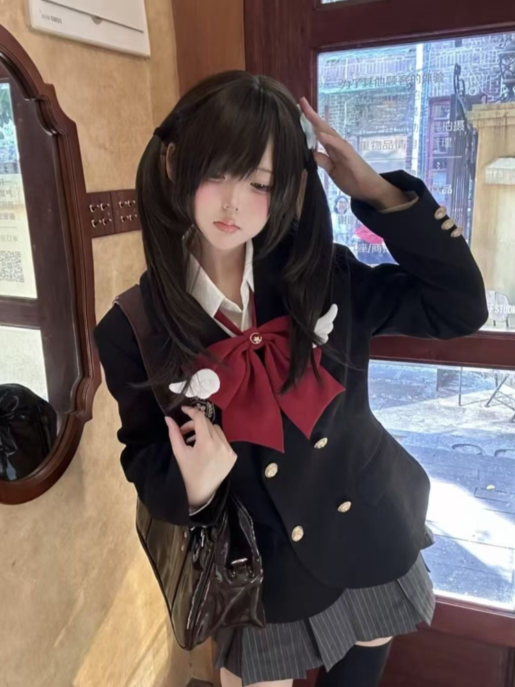 New Sweet Preppy Style JK 2 Pi - Winter Clothing For Sale review and price