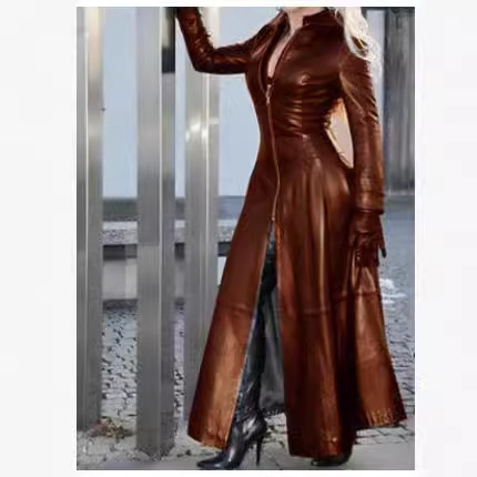 plus Size Slim Fit Zipper Coll - Winter Clothing Color review and price