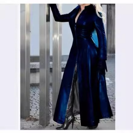 plus Size Slim Fit Zipper Coll - Winter Clothing Color review and price